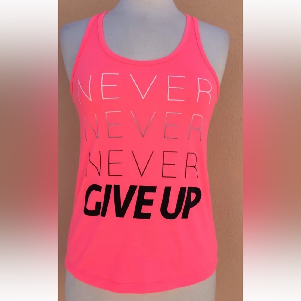 Authentic American heritage so tank top pink S